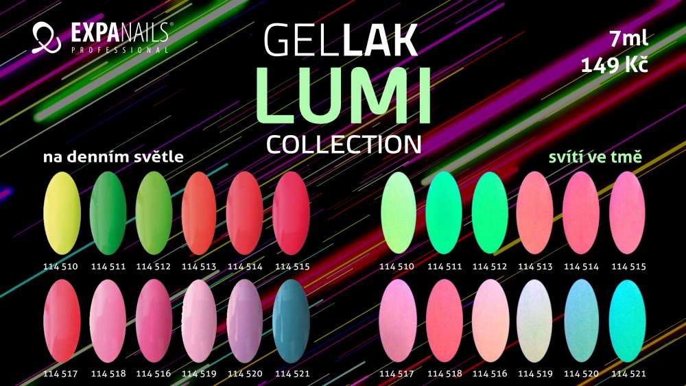 Gel laky LUMI Collection