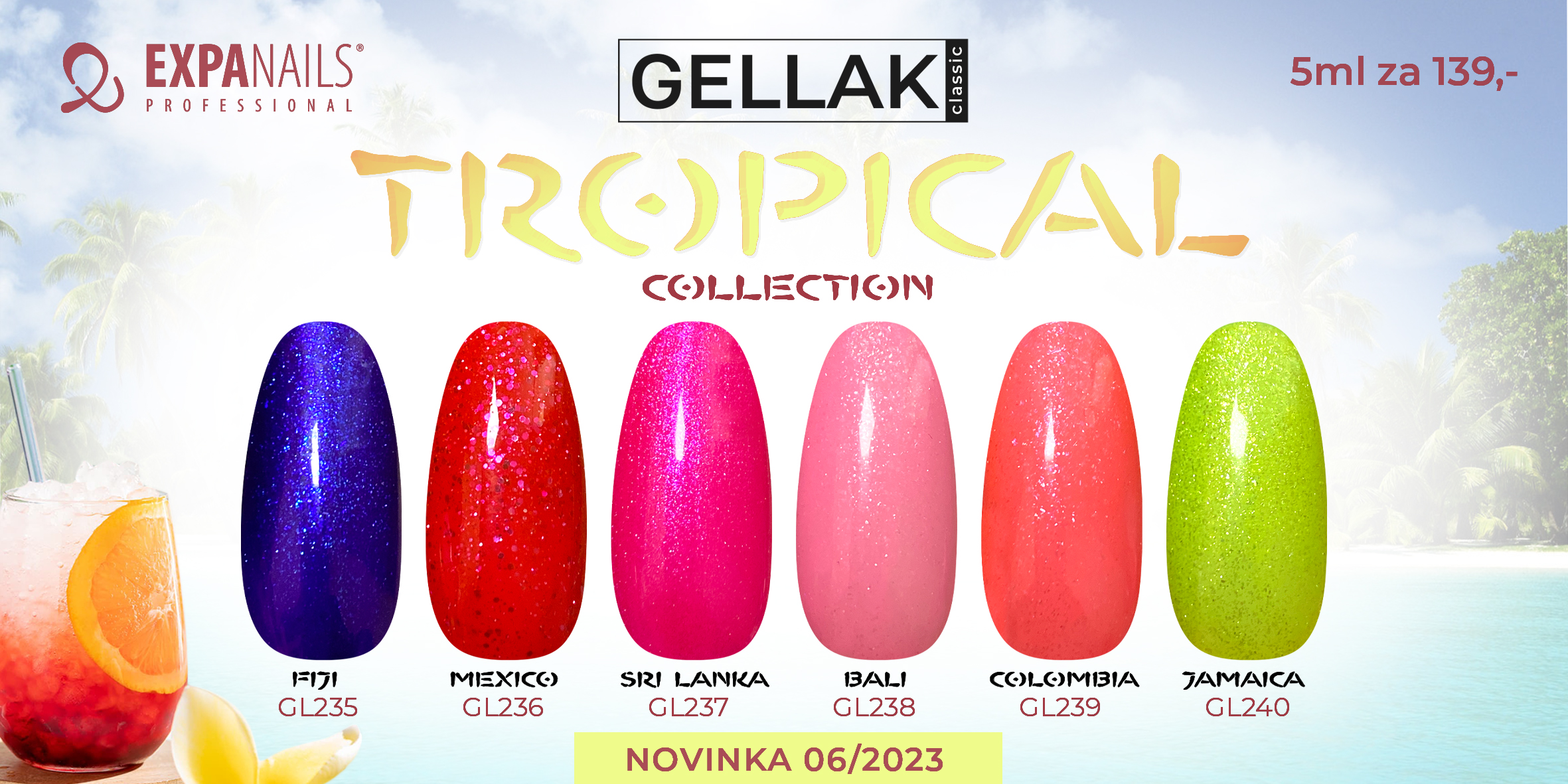 Gellak Tropical collection